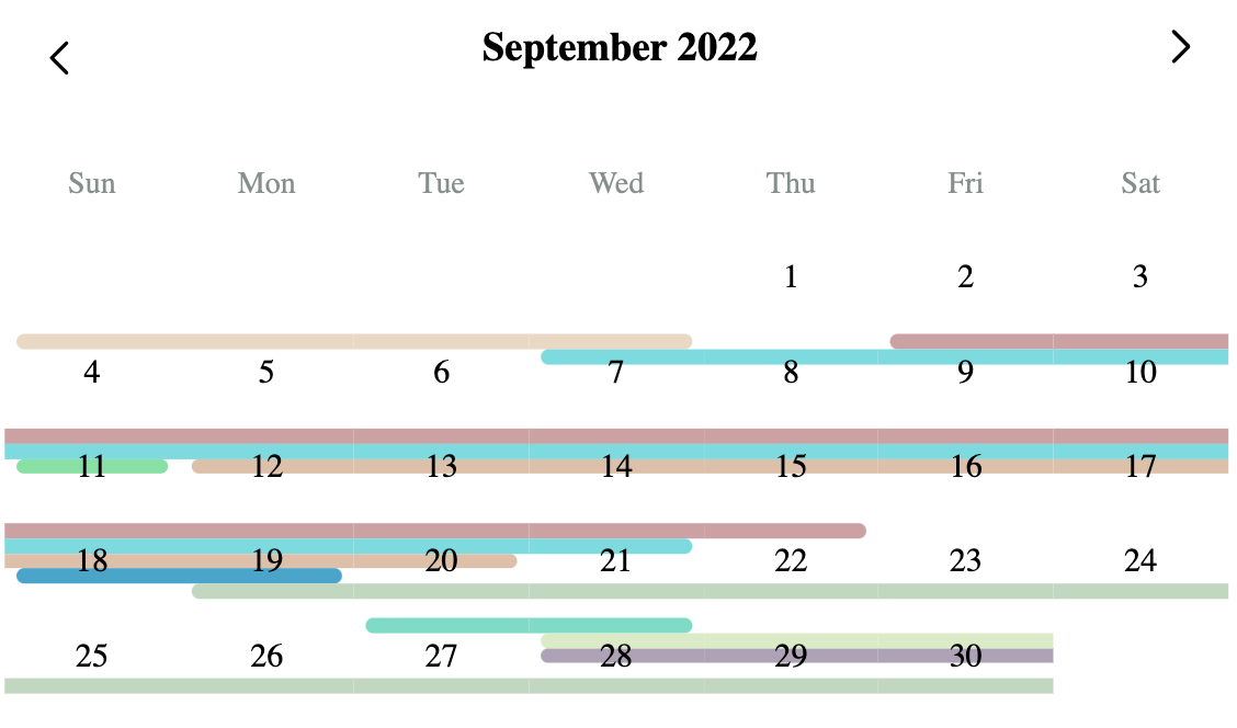  impulsiveweb react booking calendar Npm